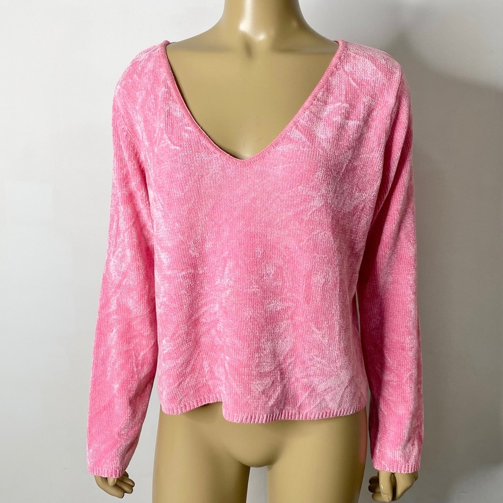 Boston Proper Pink Sweater Med EUC Super Soft